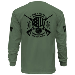 One Nation Under God Long Sleeve T-Shirt