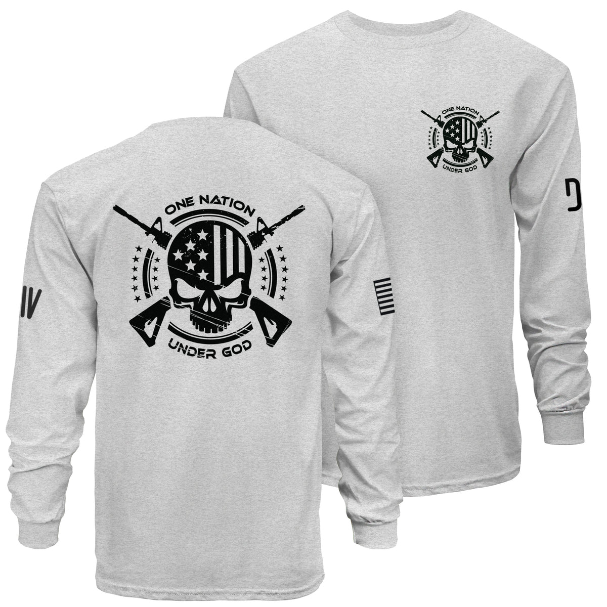 One Nation Under God Long Sleeve T-Shirt