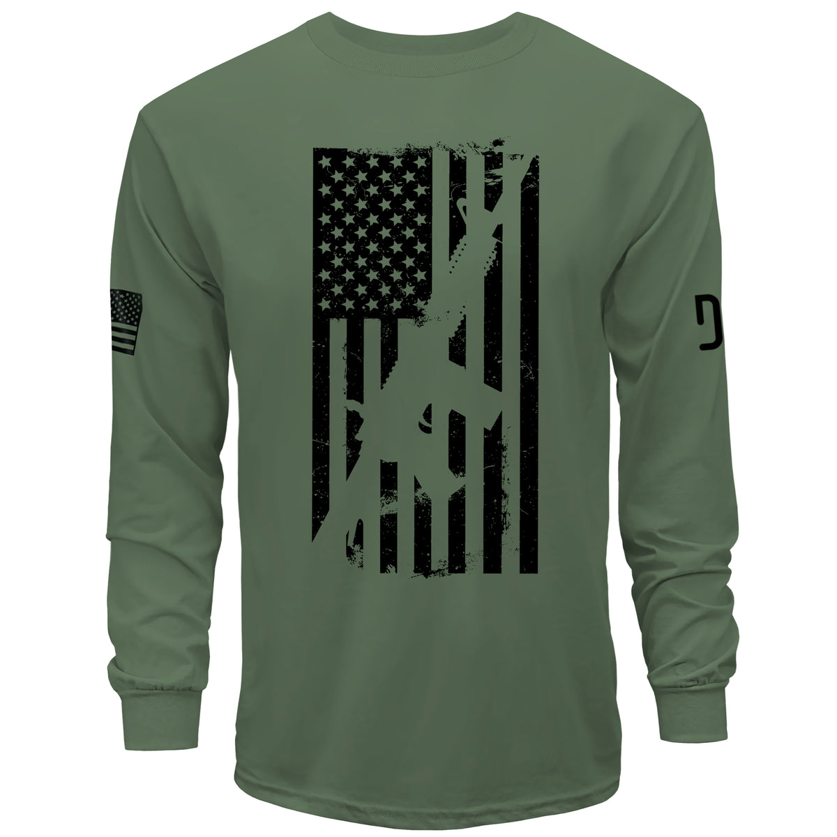 2A Flag Long Sleeve T-Shirt