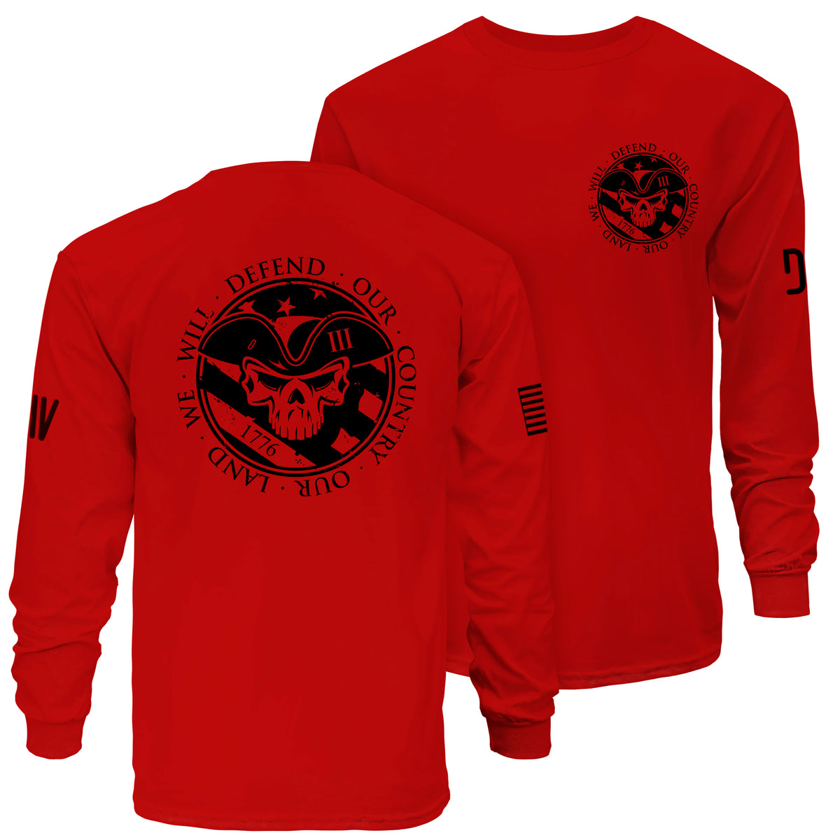American Patriot Long Sleeve T-Shirt