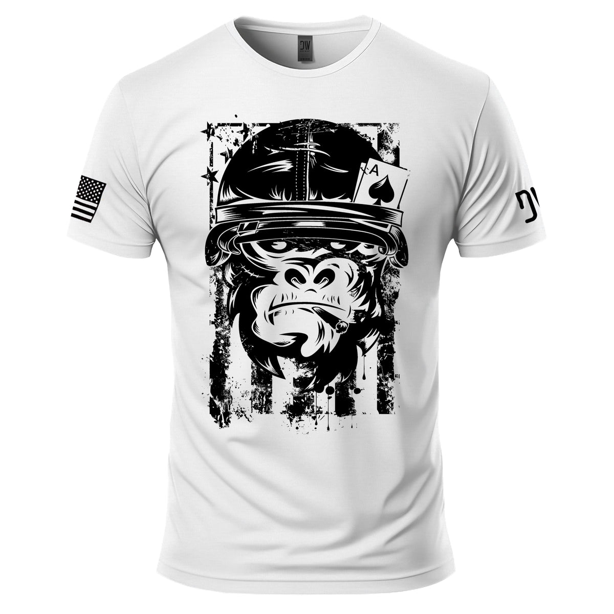 American Gorilla Ace of Spades T-Shirt