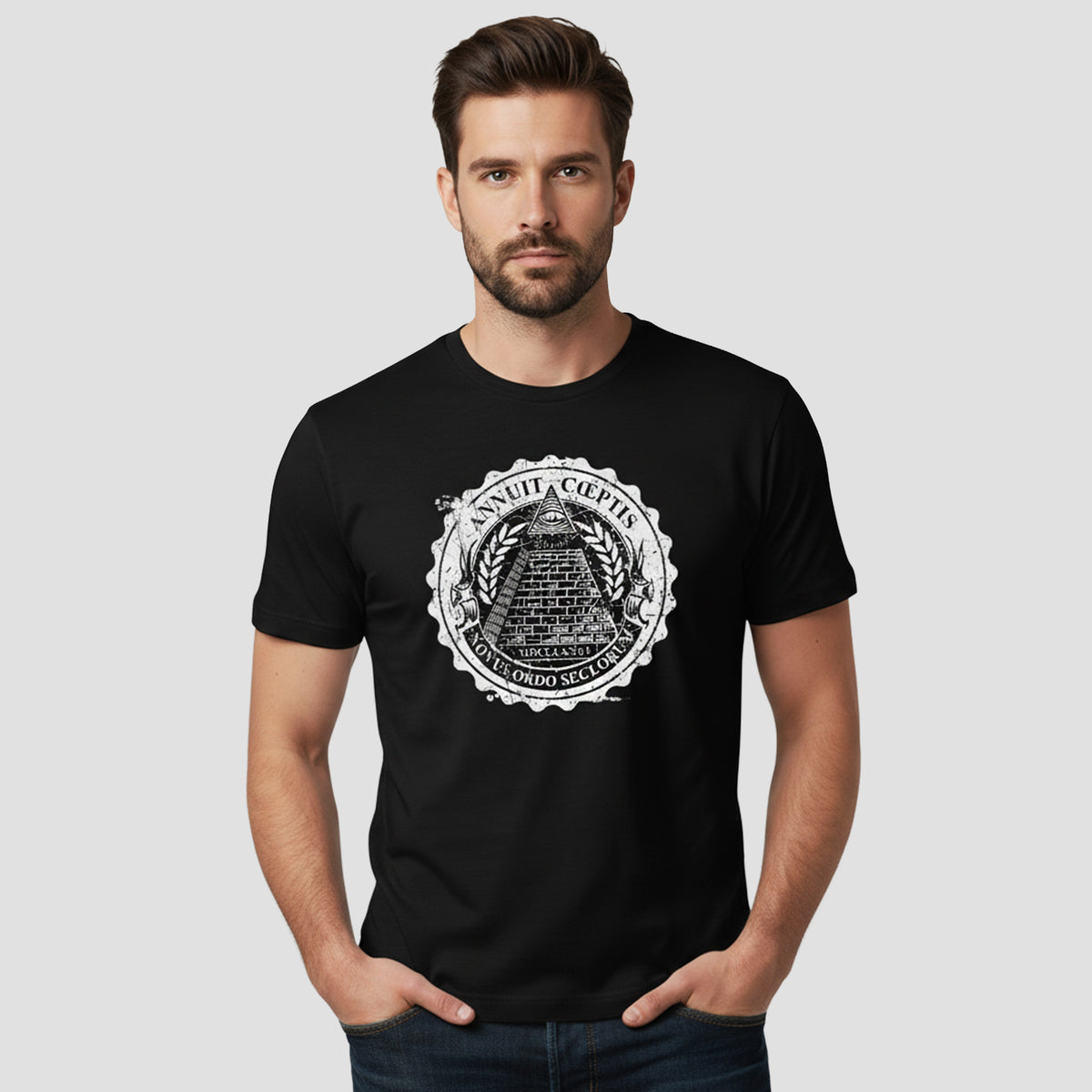 Annuit Coeptis Eye of Providence T-Shirt