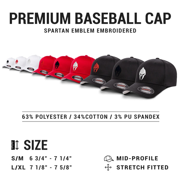 Spartan Warrior Baseball Stretch Fit Cap