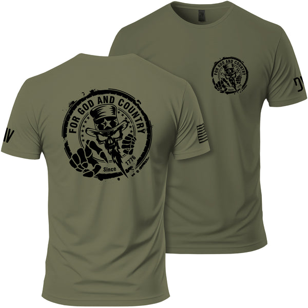 For God and Country Graphic T-Shirt