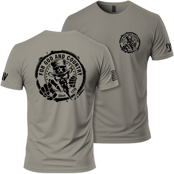 For God and Country Graphic T-Shirt