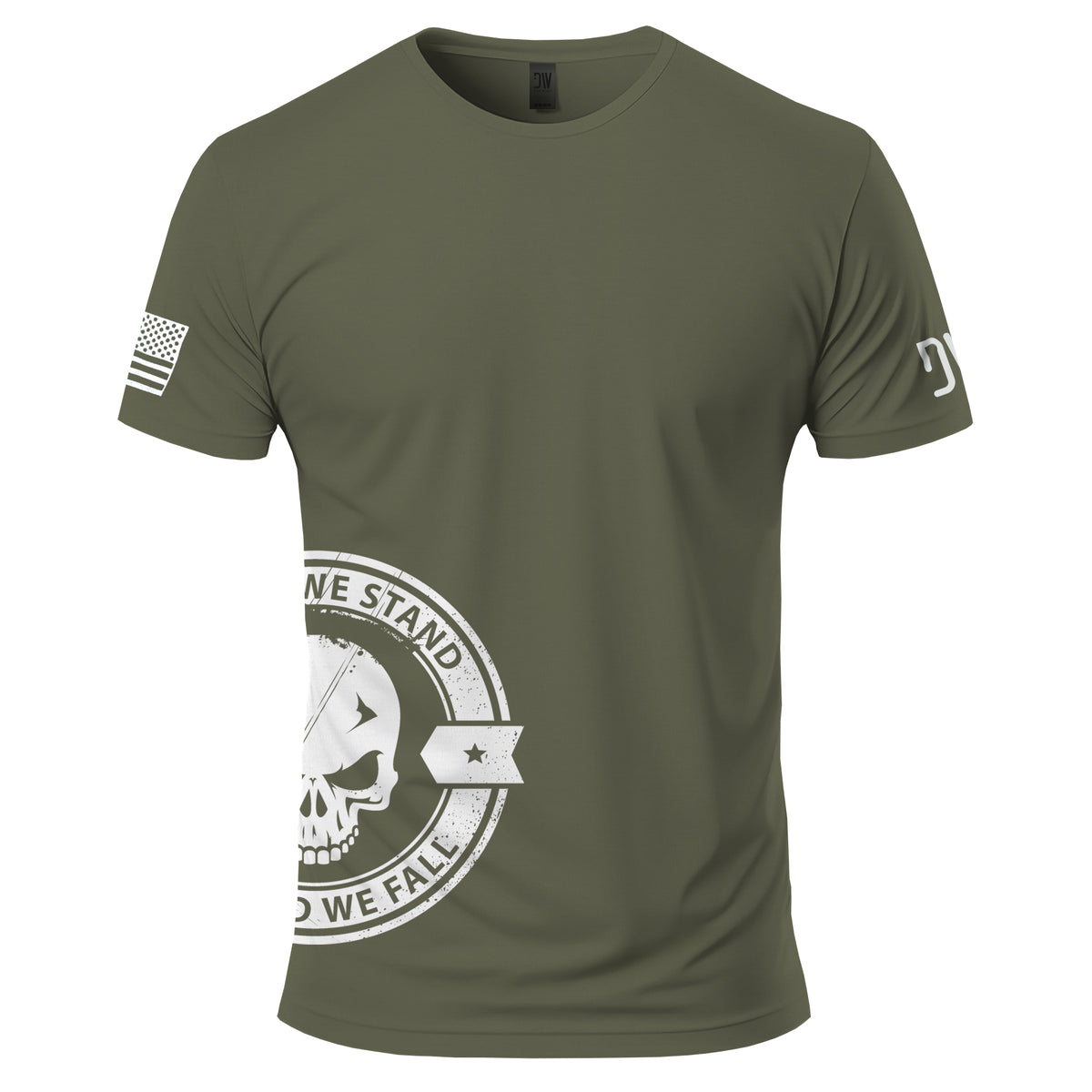 United We Stand Skull T-Shirt