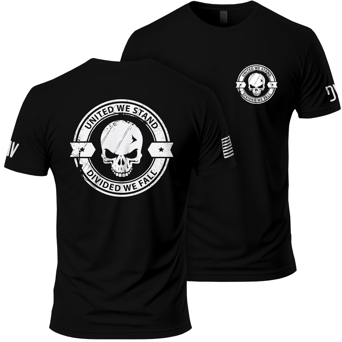 Divided We Fall Skull T-Shirt