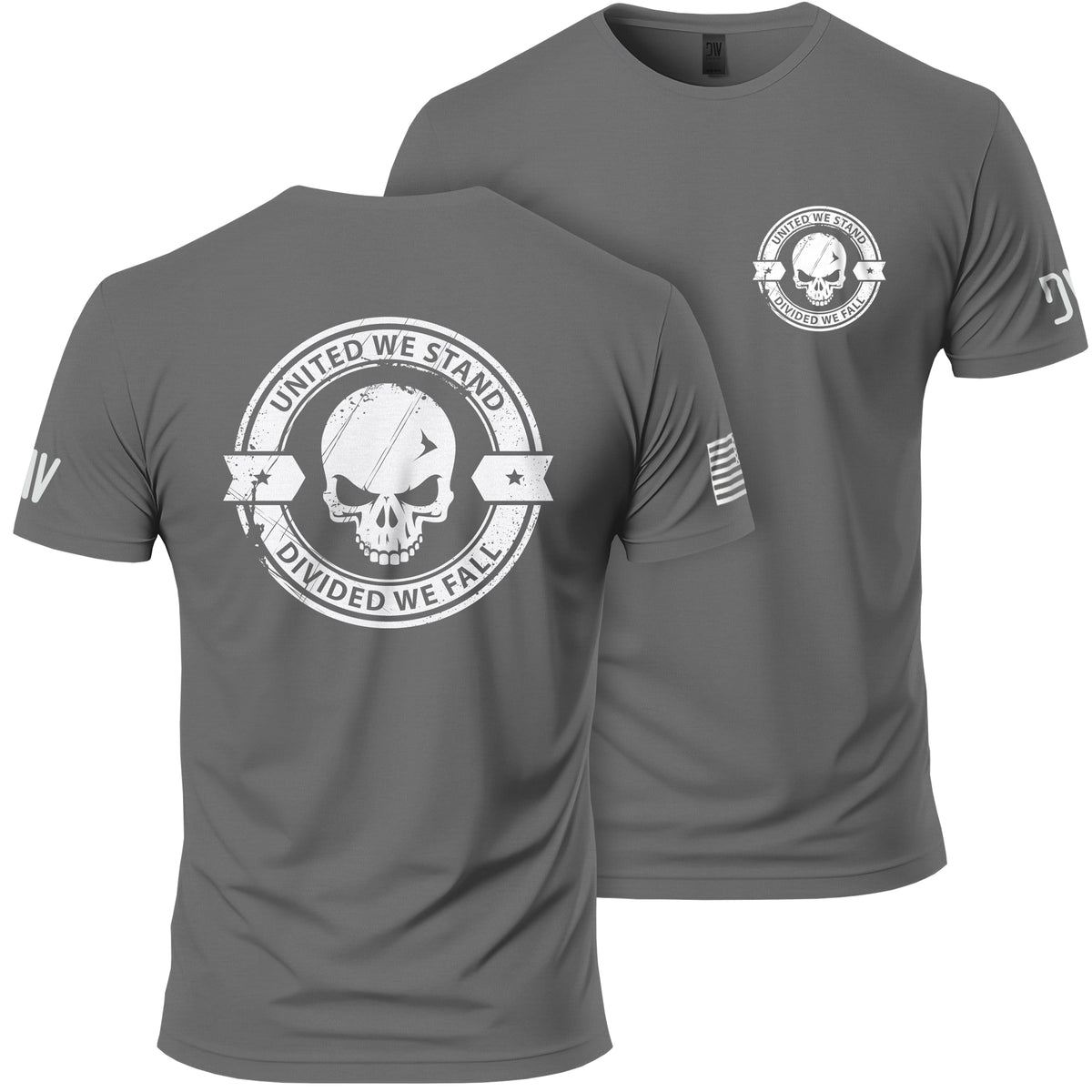 Divided We Fall Skull T-Shirt
