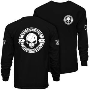 Men's Divided We Fall Long Sleeve Graphic T-Shirt
