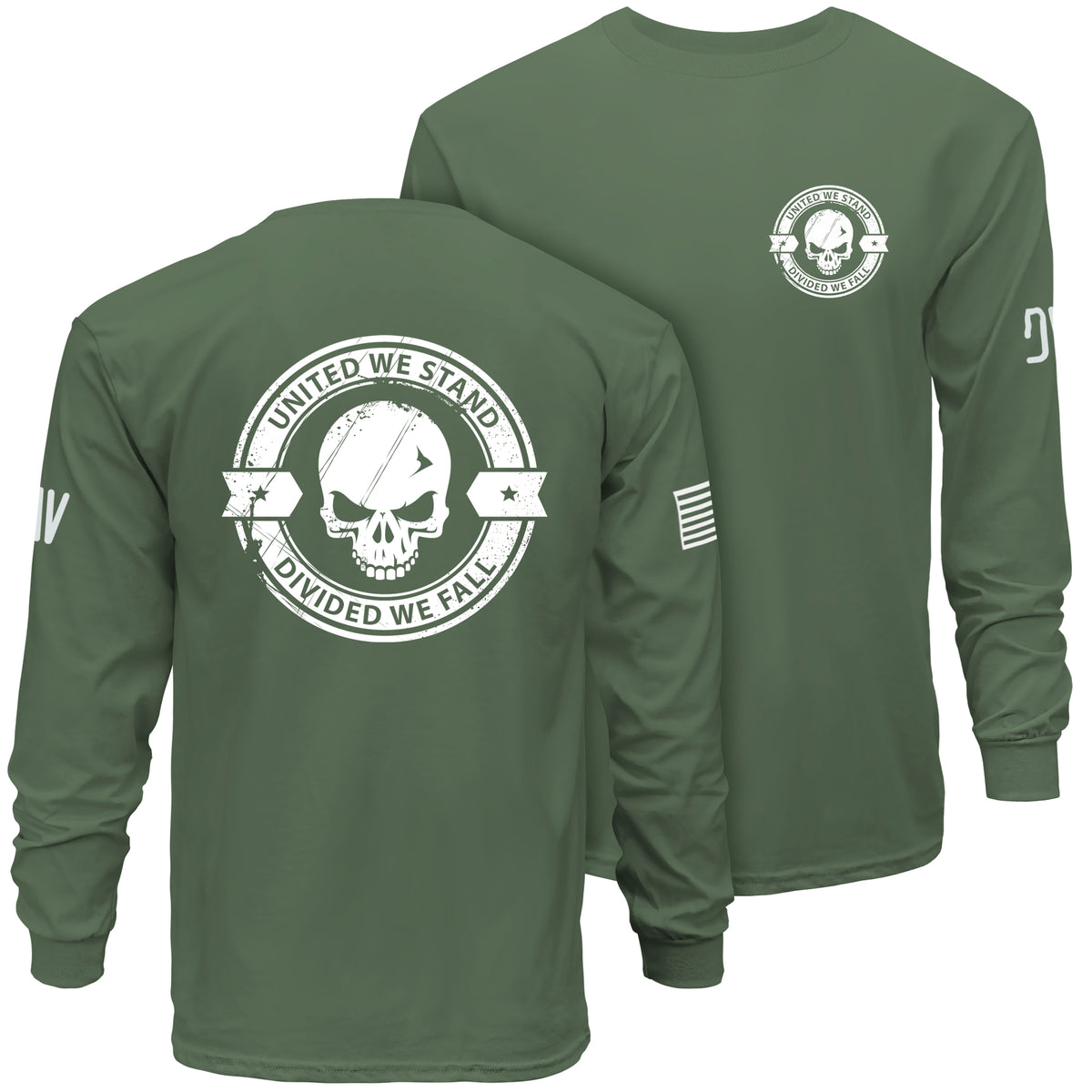 Divided We Fall Long Sleeve T-Shirt