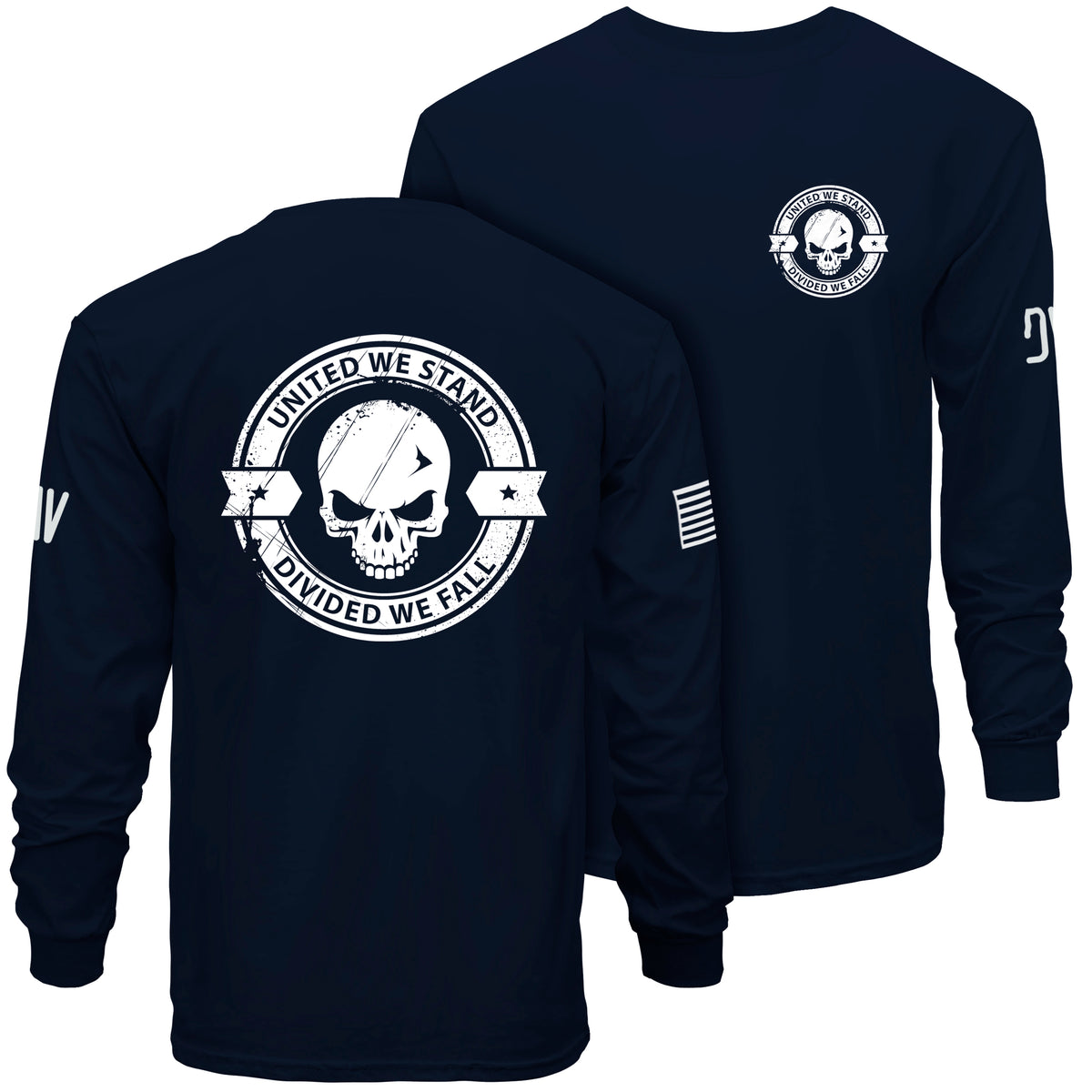 Divided We Fall Long Sleeve T-Shirt
