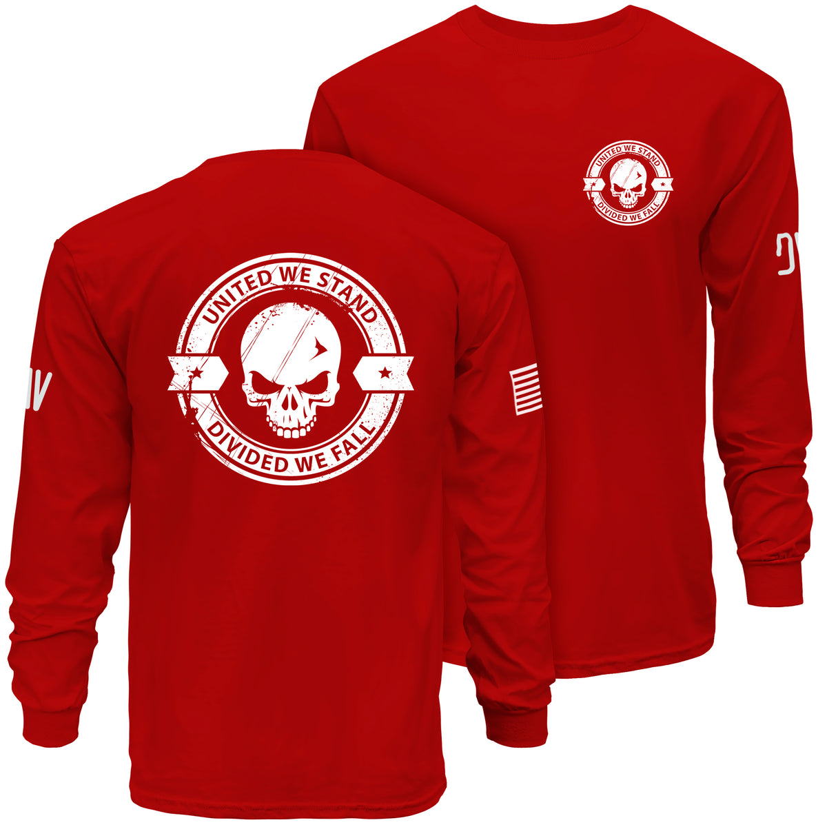Divided We Fall Long Sleeve T-Shirt