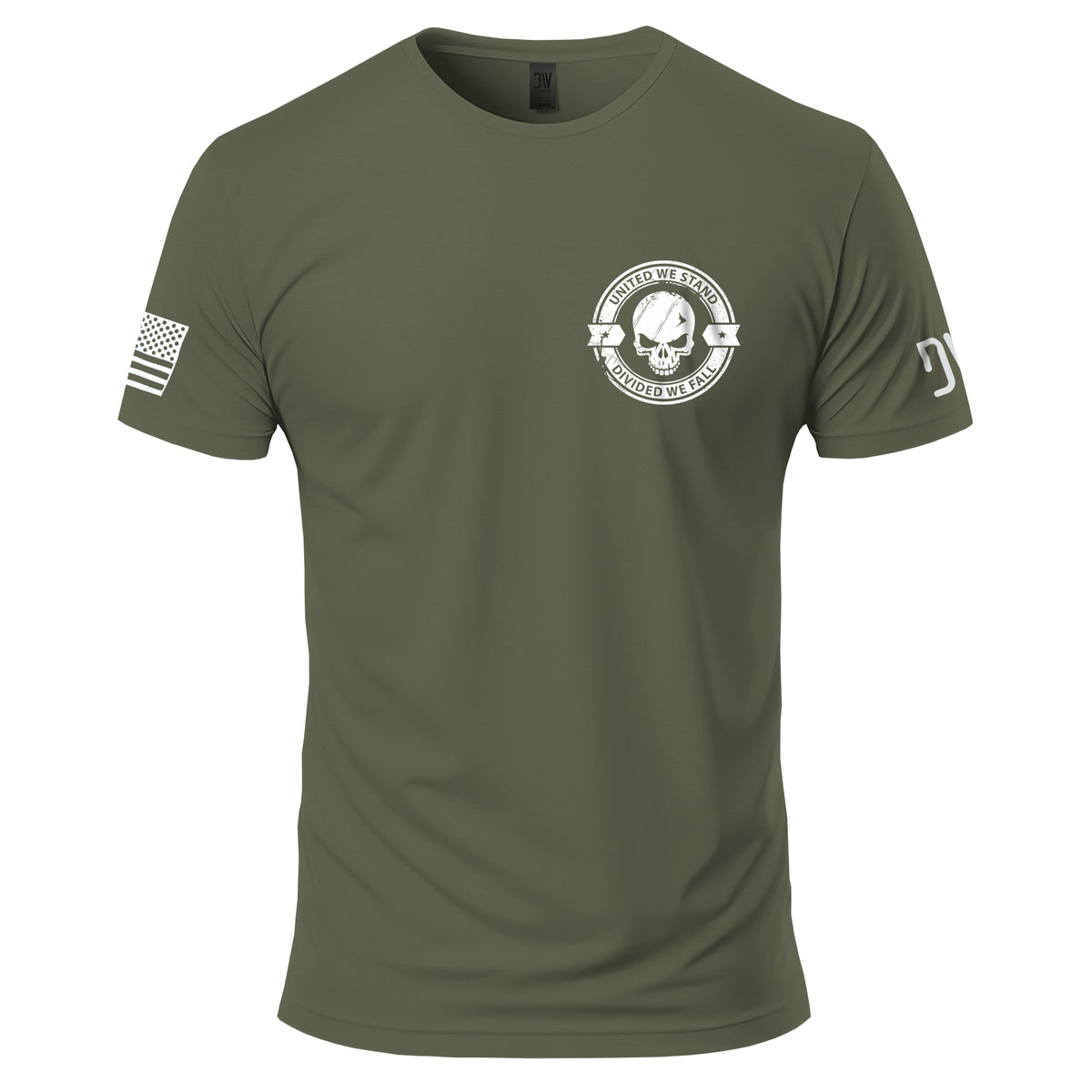 Divided We Fall Skull T-Shirt