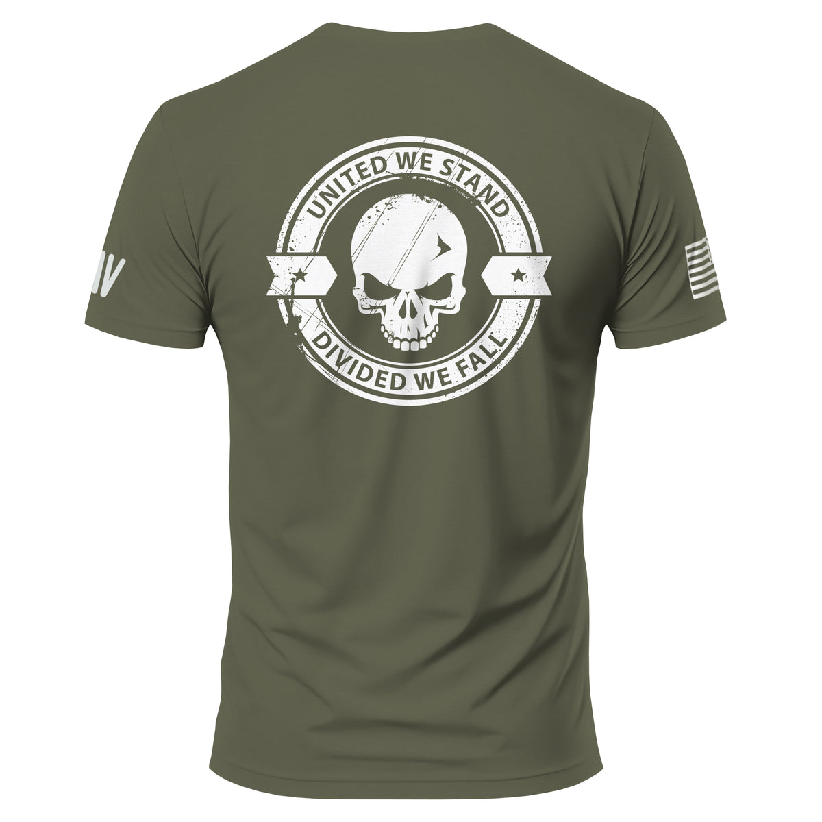 Divided We Fall Skull T-Shirt