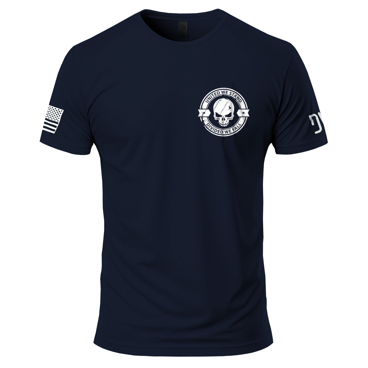 Divided We Fall Skull T-Shirt