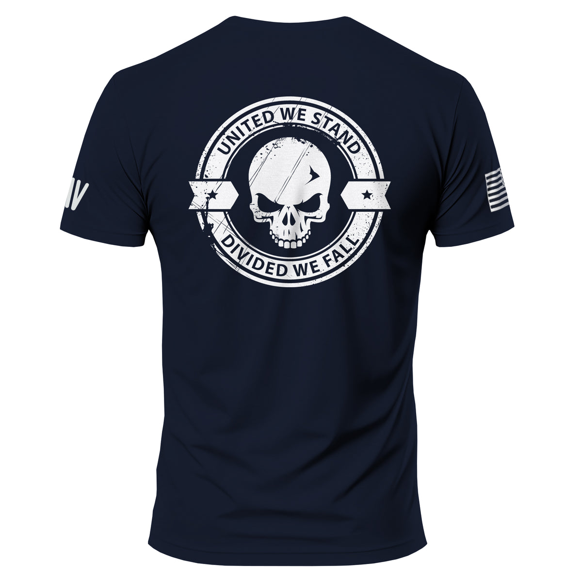 Divided We Fall Skull T-Shirt