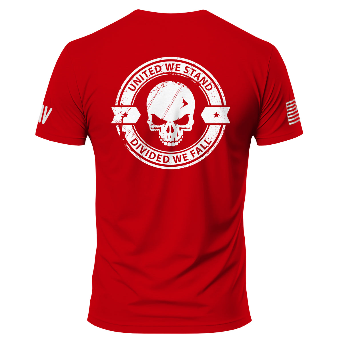 Divided We Fall Skull T-Shirt