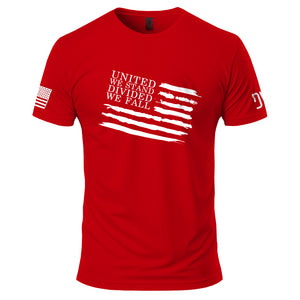 Men's United We Stand Flag Short Sleeve T-Shirt