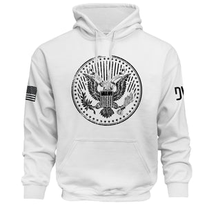 US Presidential Seal hoodie front graphic
