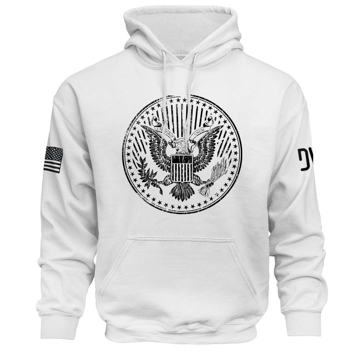 US Presidential Seal hoodie front graphic