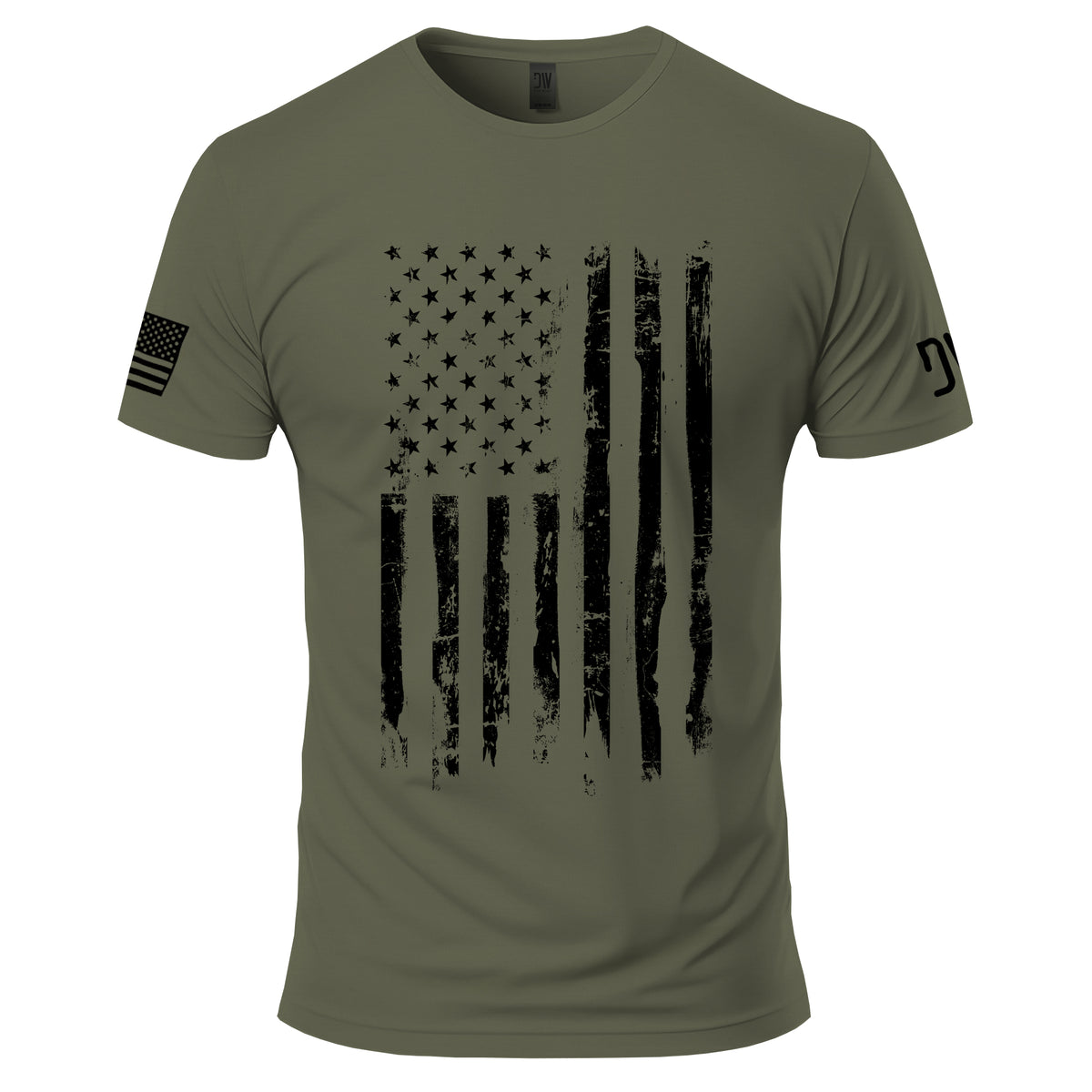 Distressed American Flag T-Shirt