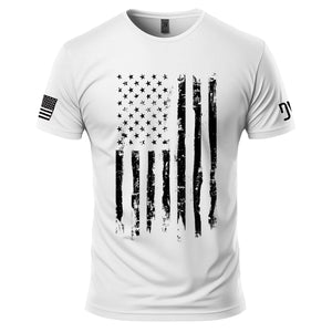 Men's Bold American Flag Short Sleeve T-Shirt